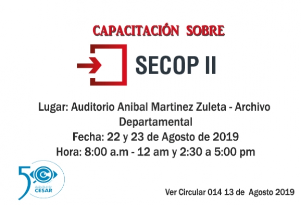 Capacitaci&oacute;n SECOP II