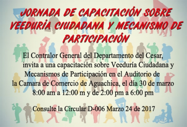 Capacitaci&oacute;n sobre Veedurias Ciudadanas y Mecanismos de Participaci&oacute;n
